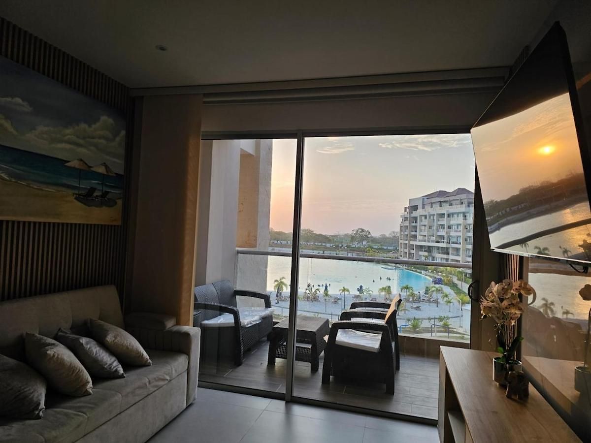 Apartamento Loft Exclusivo En Baía Kristal Vista Al