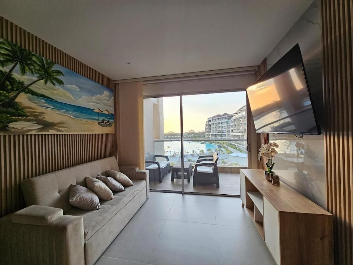 Apartamento Loft Exclusivo En Baía Kristal Vista Al *