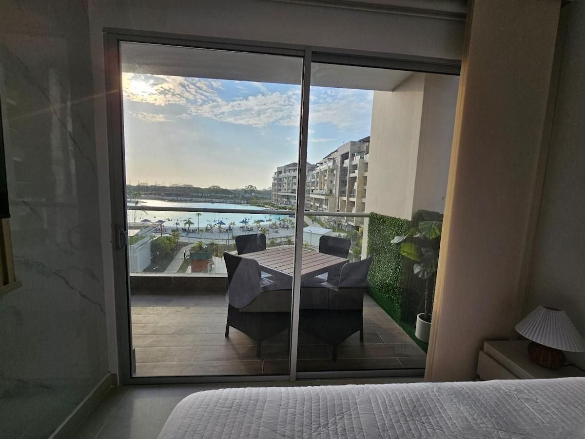 Apartamento Loft Exclusivo En Baía Kristal Vista Al