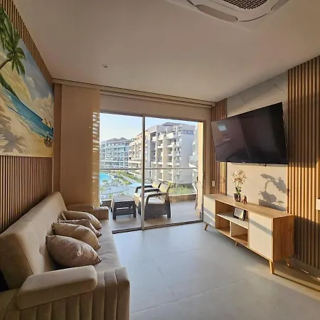 Apartamento Loft Exclusivo En Baía Kristal Vista Al Cartagena